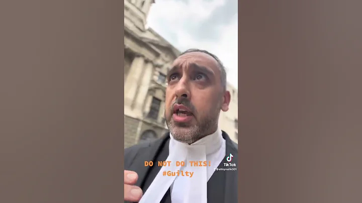 Do not do this when giving evidence! #Guilty #Crim...