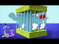 Oggy and the cockroaches  1h  prisoner oggy season 6  7 full episodes in