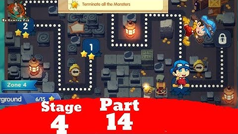 Super Machino go  Underground  Level 4 (Kill all Monsters) | Gameplay Walkthrough Part 14