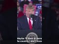 what will trump do if Kamala wins ?