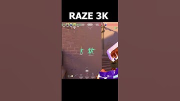 My Raze 3k Saved the Round #valorantclip #valorant #raze #zorze #shorts