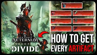 How To Get ALL The Season 8 Artifacts (New World: Aeternum)