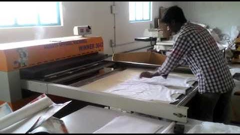 Factory Automation - Sublimation Fusing machine