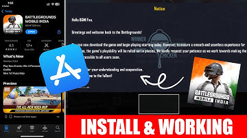 BGMI Not Showing in AppStore iOS Problem Fix 100% | BGMI Not Opening/BGMI Not Working | Apple iPhone