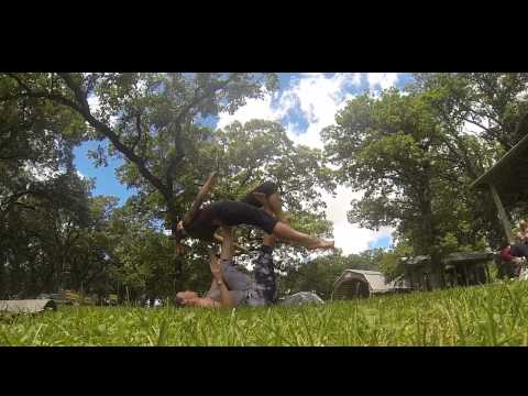 Acro Yoga Flow - Camp Fire 2014