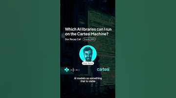 Which AI libraries can I run in the Cartesi Machine? | Aug Dev Recap 2023 #web3 #blockchain
