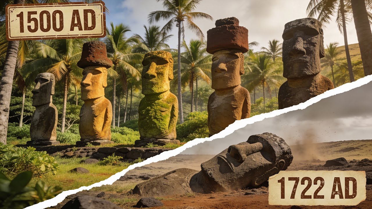 Easter Island Moai: How 900 Statues Walked (And Why They Fell)
