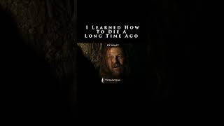 I Learned to Die A Long Time Ago | Ned Stark Game of Thrones #shorts