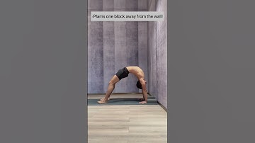 Backbend Drill | wheel pose progression | backbend #shorts #backbends #yogachallenge