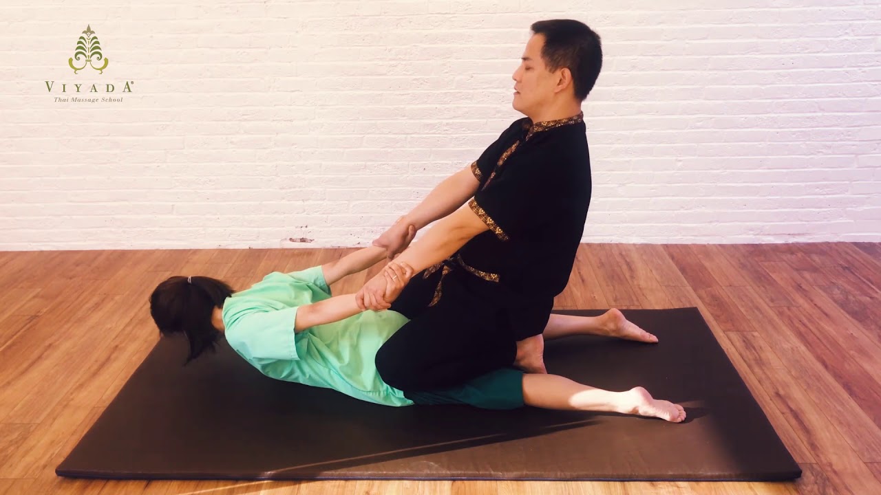 Thai Massage Basic Back Stretch Cobra Pos Youtube