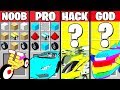 Minecraft Battle VEHICLE COMPILATION CRAFTING CHALLENGE NOOB vs PRO vs HACKER vs GOD Funny Animation