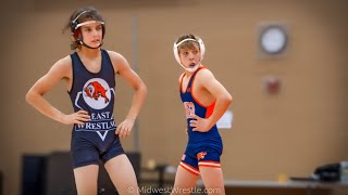 113 – Brayden Swanson {G} of Oswego IL vs. Zach Poling {R} of Glenbard East IL