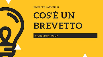 Cosa significa avere un brevetto?
