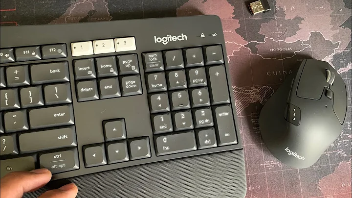 Logitech Performance Wireless Combo-Keyboard K850 & Mouse M720 Review against Performance MX & K350