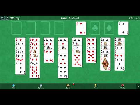 How to play Free Cell Solitaire