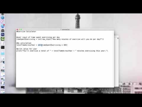 Python: Basic Calculation Program, p2: Slight Improvements using Print