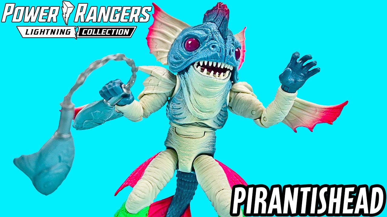 Power Rangers Lightning Collection Pirantishead Review! 