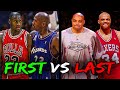 NBA Legends in their FIRST Game vs their LAST