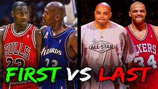 NBA Legends in their FIRST Game vs their LAST