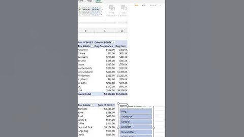 How to connect multiple pivot tables to a slicer