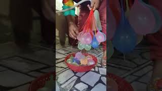 Multi colour magic water balloon  #molisingh1986 #holi #holi2024 #shortvideo #shorts #short