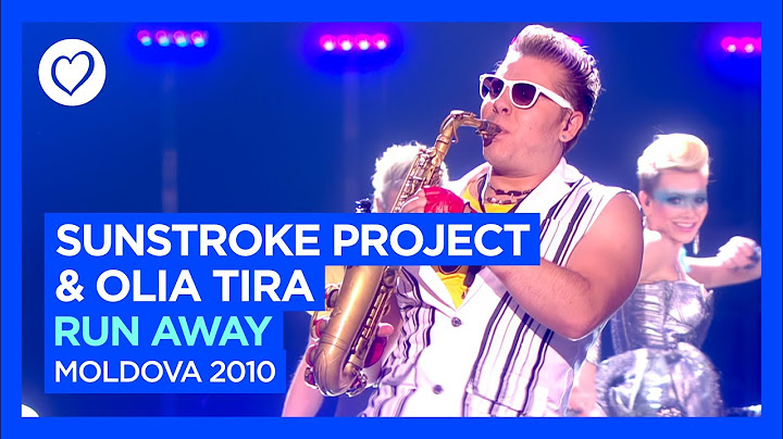 Sunstroke Project & Olia Tira - Run Away | Moldova 🇲🇩 (Epic Sax Guy) | Grand Final | Eurovision 2010