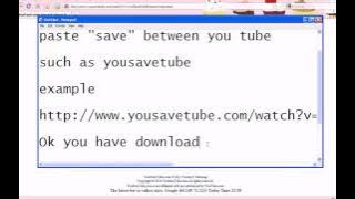 How to save video from youtube.com