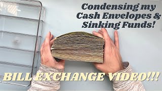 Condensing my Cash Envelopes & Sinking Funds || $1,500 Bill Swap!!