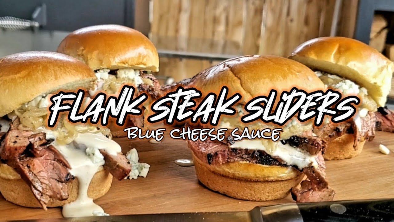 Flank Steak Philly Sliders Recipe