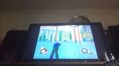 Glitches inside the saints HQ ( saints row the third)