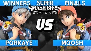 Smash Ultimate 4.0 Tournament Winners Finals - Moosh (Hero) vs Porkaye (Hero) - S@LT 199