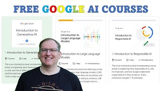 free google generative ai courses