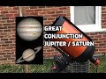 Live Stream - The Great Conjunction of Jupiter and Saturn