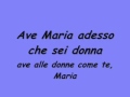 Ave Maria testo - Fabrizio de Andr