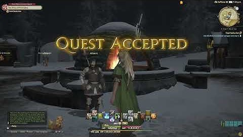Final Fantasy XIV - Fatal Seduction - Dragoon Job Quest