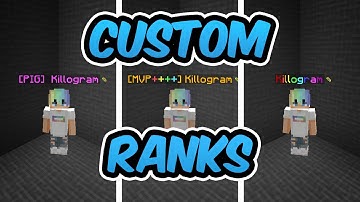 How to Get Custom Ranks on Minecraft / Hypixel