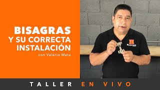 TALLER EN VIVO DE  INSTALACIÓN DE BISAGRAS HERRAXA