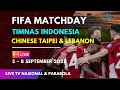 LIVE FIFA Matchday! TIMNAS Indonesia VS Chinese Taipei & Lebanon | Persiapan Piala Dunia 2026!