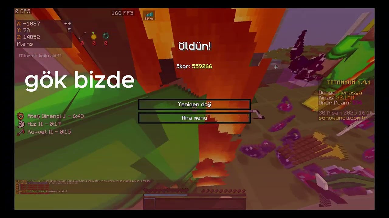 Titanyum 15x Gök Kesmece discord ( agraxd)