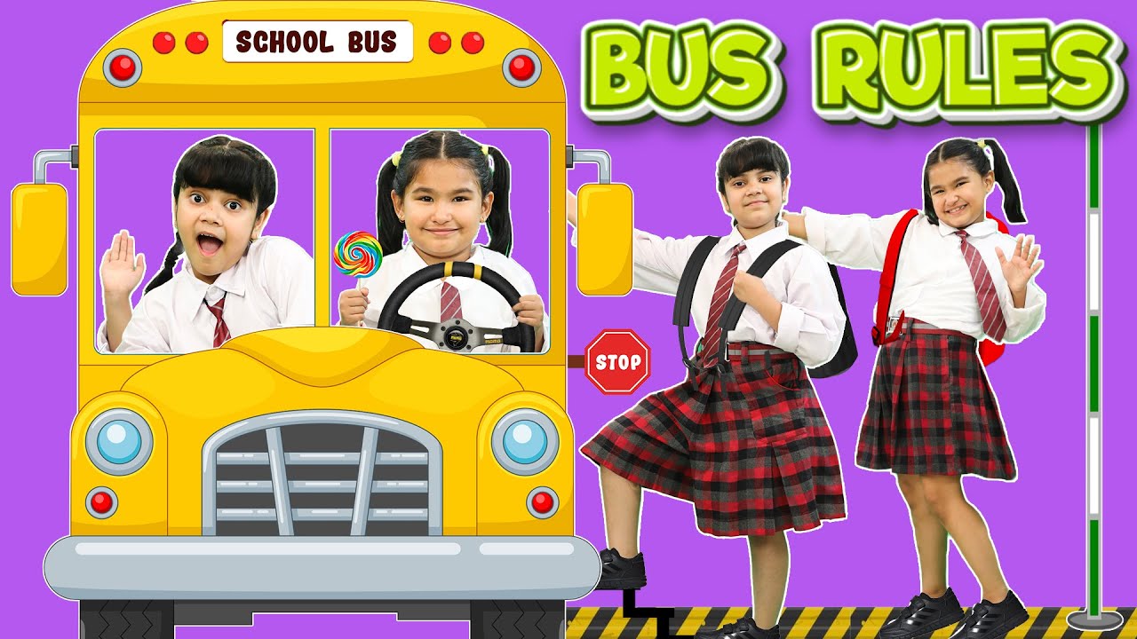  Wheels On The Bus - School Bus Safety Rules | ToyStars