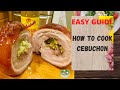 How to cook Pork Belly Lechon | Cebuchon Style