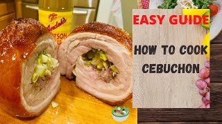 How to cook Pork Belly Lechon | Cebuchon Style