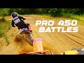 PRO 450 RACERS BATTLE IN THE SAND!