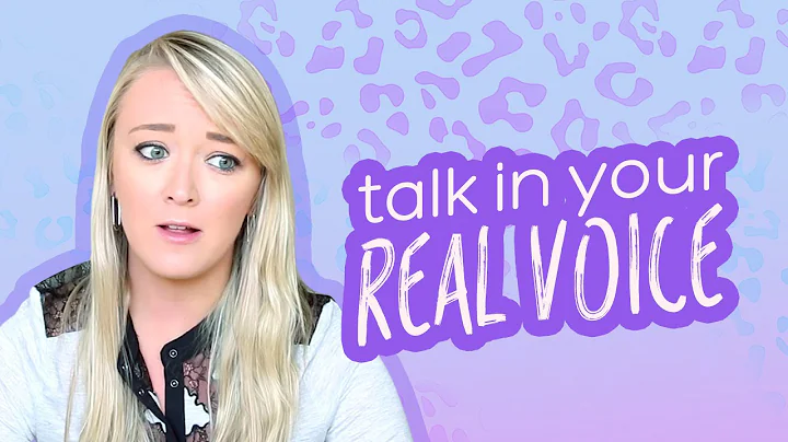 TALK IN YOUR REAL VOICE! | Meghan McCarthy