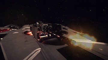Elite: Dangerous slow motion* weapons tests