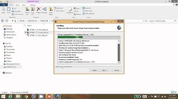 How to install the STDM software package