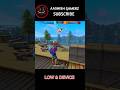 LOW &amp; DEVICE #freefire #garenafreefire #explore #ytshorts #shorts