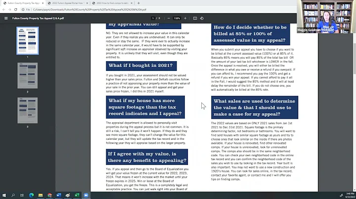 Como contestar sua avaliação de impostos sobre a propriedade no Condado de Fulton
