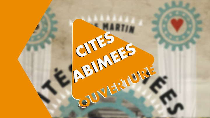 Ouverture Critique - Cités abîmées