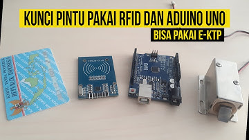 Cara Menggunakan Module RFID RC522 E-ktp + Doorlock - Arduino Uno